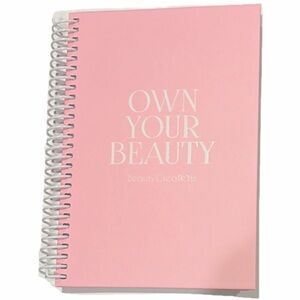 Pink Spiral Notebook “Own Your Beauty”